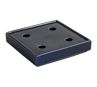 HAY - Mattone Candle Holder 18x18 cm, Dark Blue - Dark Blue