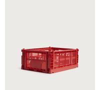 HAY - Colour Crate Storage Box M 26,5x34,5 cm, Red - Red