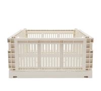 HAY Medium Square Recycled Colour Crate Off-White