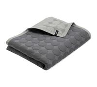 HAY Mega Dot bedspread organic 235x245 cm Dark grey