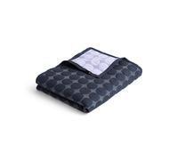 HAY Mega Dot Organic Bedspread 260x260 Midnight Blue