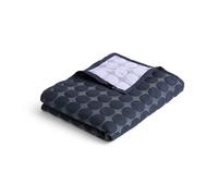 HAY Mega Dot throw organic 195x245 cm Midnight blue