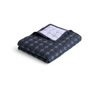 HAY Mega Dot throw organic 235x245 cm Midnight blue