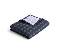 HAY Mega Dot throw organic 260x260 cm Midnight blue