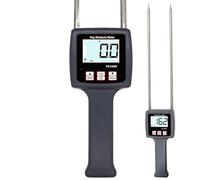 Hay Moisture Meter Digital Humidity Content Tester Grass Hygrometer for Cereal Forage Grass Leymus Bamboo,Precision Tool