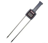 Hay Moisture Meter with LCD Backlit Display for Alfalfa, Sheep Grass and Orchard Grass - Portable Grain Moisture Tester with High Accuracy and Fast Measurement