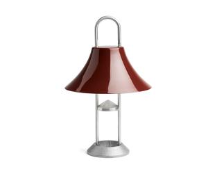 HAY Mousqueton Portable Lamp Iron Red