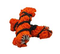Hay Net 2 X Haynet For Horses Multipack - Net Bag With Extra Strong Mesh Holes For Greedy Horses Accessories Haynet For Haylage Pack of 2 Extra Large 52'' (ORANGE)