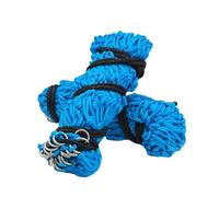 Hay Net 2 X Haynet For Horses Multipack - Net Bag With Extra Strong Mesh Holes For Greedy Horses Accessories Haynet For Haylage Pack of 2 Extra Large 52'' (BABY BLUE)