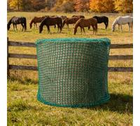 Hay Net Round Balls Hay Net for Horses Rope Thickness 6 mm Fine Mesh Horse Feeding Net Round Ball Net for Extending Eating Times Wear-Resistant Green Hay Net Mesh Size 4.5 x 4.5 cm (120 cm)