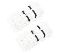 Hay Net Round White 75x75cm PP Slow Feed 45mm Mesh 3mm Cord 2 Pack Weatherproof