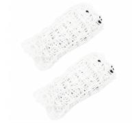 Hay Nets Slow Feed Feeder for Horse 2 pcs Rectangular White PP vidaXL