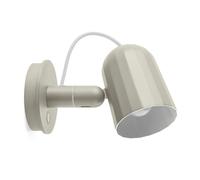 HAY Noc wall button wall lamp Off white