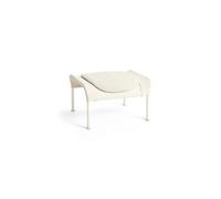 HAY O2 Ottoman Soft Cream/ Black
