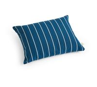 HAY - Outdoor Market Cushion 35x45 cm, Blue With Beige Stripe - Blue