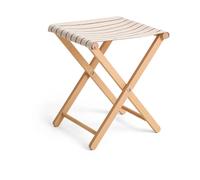 HAY Outdoor Market folding stool Beige-red