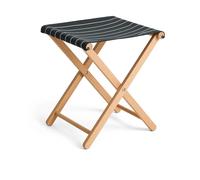 HAY Outdoor Market folding stool Black-beige