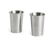 HAY Outdoor Market mug Stainless steel, 400 ml, 2-pack