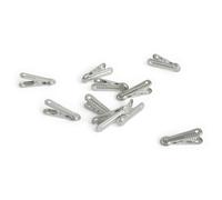 HAY Outdoor Market clothespin Silver, 10-pack