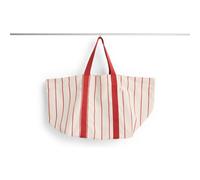 HAY - Outdoor Market Picnic Bag Medium, Beige With Red Stripe - Beige