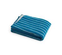 HAY - Outdoor Market Throw 130x180 cm, Blue With Beige Stripe - Blue