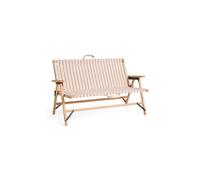 HAY - Outdoor Market Folding Sofa, Beige With Red Stripe - Beige