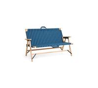 HAY - Outdoor Market Folding Sofa, Blue With Beige Stripe - Blue