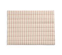 HAY - Outdoor Market Sofa Cushion, Beige With Red Stripe - Beige
