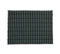 HAY - Outdoor Market Sofa Cushion, Black With Beige Stripe - Black