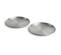 Outdoor Market steel plates, Jasper Morrison - Set of 2 Steel M