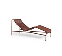 HAY Palisade Cord Chaise Logue Iron Red