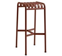 HAY - Palissade Bar Stool, Iron Red - Iron Red