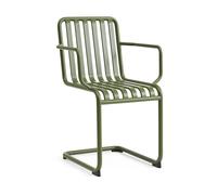 HAY Palissade Cantilever Chair With Armrests Olive