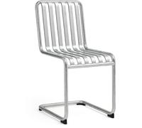 HAY - Palissade Cantilever Chair, Hot galvanised steel - Silver