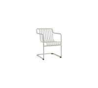 HAY Palissade Cantilever Dining Chair With Armrests Sky Gray