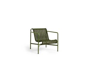 HAY Palissade Cord Armchair Low Olive