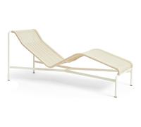 HAY Palissade Cord chaise longue Cream white