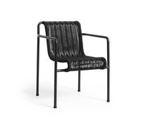 HAY - Palissade Cord Dining Armchair, Anthracite - Anthracite