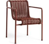 HAY - Palissade Cord Dining Armchair, Iron Red - Iron Red