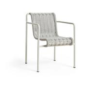HAY - Palissade Cord Dining Armchair, Sky Grey - Sky Grey