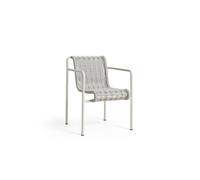 HAY Palissade Cord Dining Chair With Armrests Cloud Grey