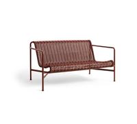HAY - Palissade Cord Lounge Sofa, Iron Red - Iron Red