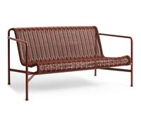 HAY - Palissade Cord Lounge Sofa, Iron Red - Iron Red