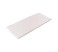 HAY - Palissade Seat Cushion Lounge Sofa, Cream White - Cream White