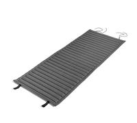 HAY - Palissade Cushion Quilted Lounge Chair High, Anthracite - Anthracite