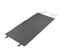 HAY - Palissade Cushion Quilted Lounge Chair Low, Anthracite - Anthracite