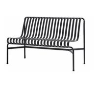 HAY - Palissade Dining Bench Without Armrests, Anthracite - Anthracite
