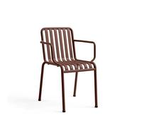 HAY Palissade Dining Chair with Armrests Iron Red