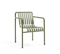 HAY Palissade Dining Chair with Armrests Olive