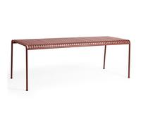 HAY Palissade Dining Table L220 Iron Red